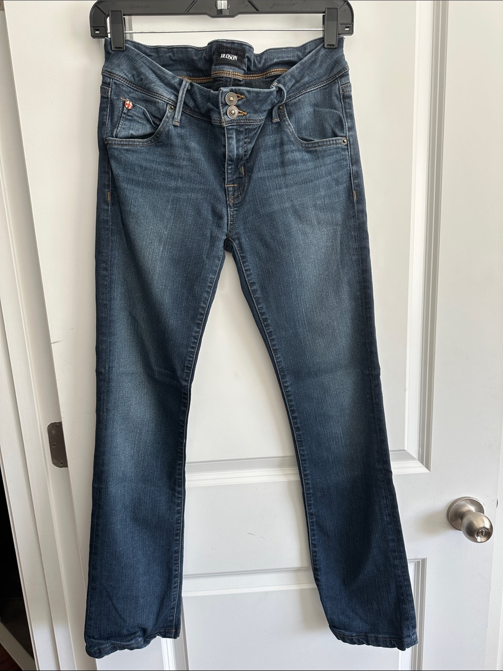 Hudson Jeans Women's Boot Cut Dark Blue Denim